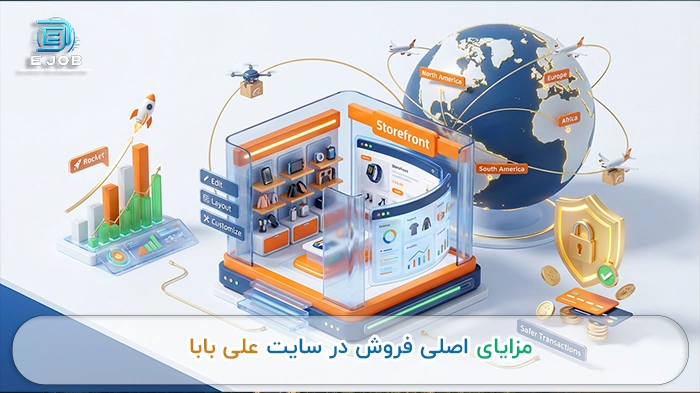 مزایای فروش در علی بابا چین