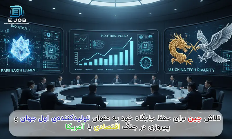 تلاش چین برای حفظ هژمونی تولیدات خود