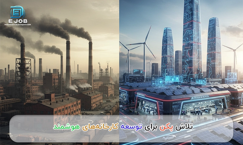 توسعه ی کارخانه هوشمند در چین